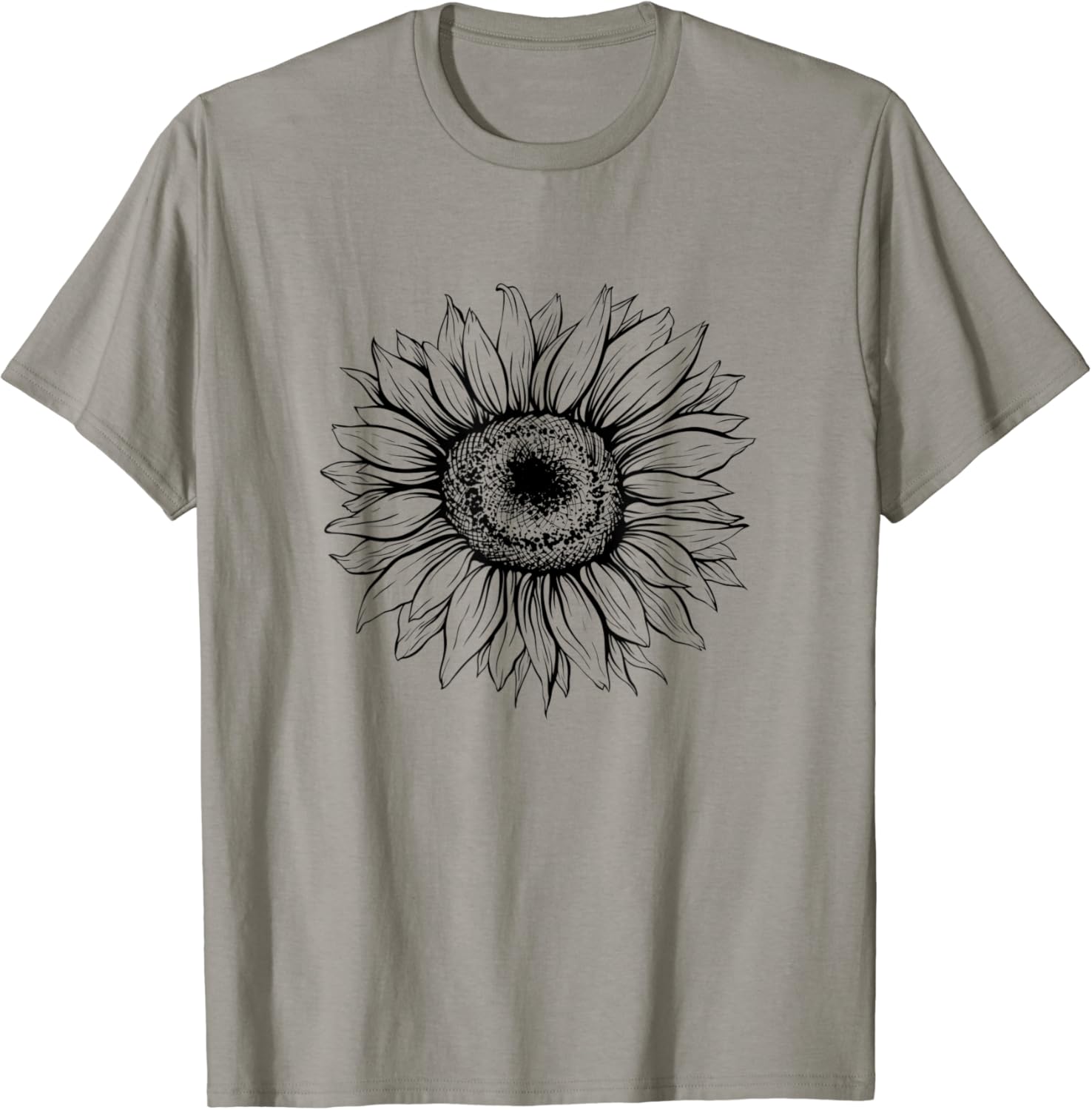 Vintage Sunflower Design Summer Floral Graphic Positivity TShirt